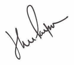 Autograf Johna Paxsona