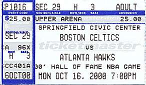 Bilet na mecz Atlanta Hawks vs Boston Celtics